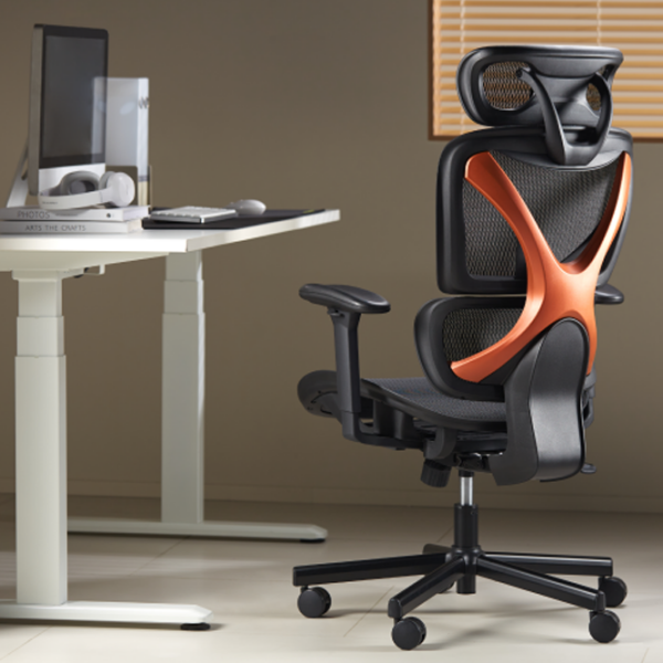 Игровое кресло LUMI CH05-31 Черный Золотой  photo 8